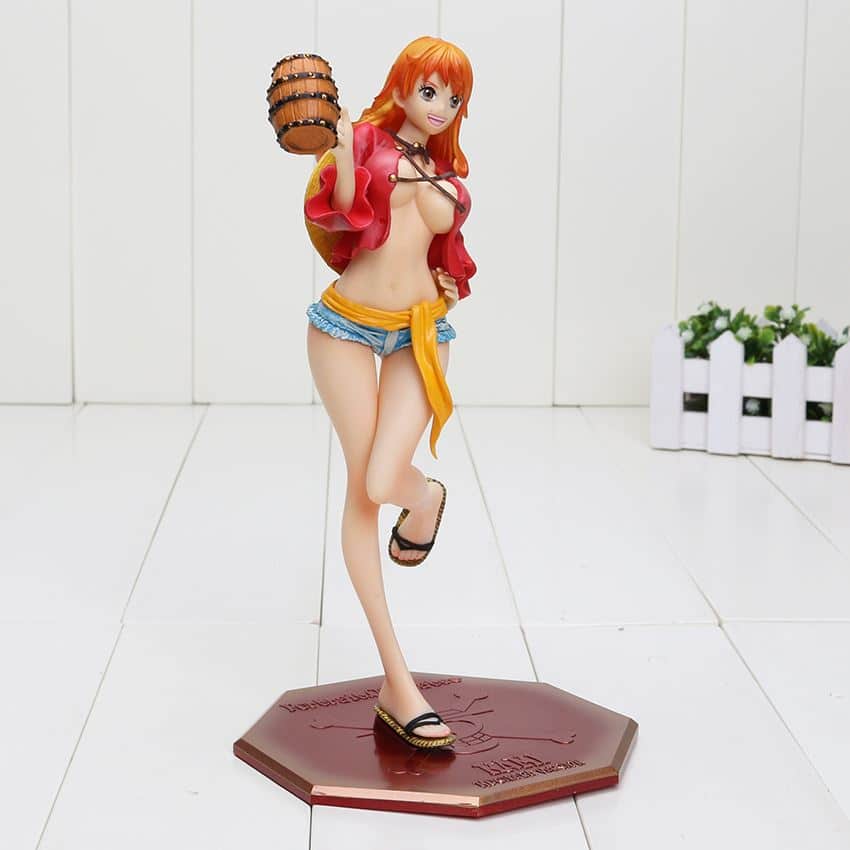 One Piece Nami With Luffy Outfit Action Figure - Nakama Store.