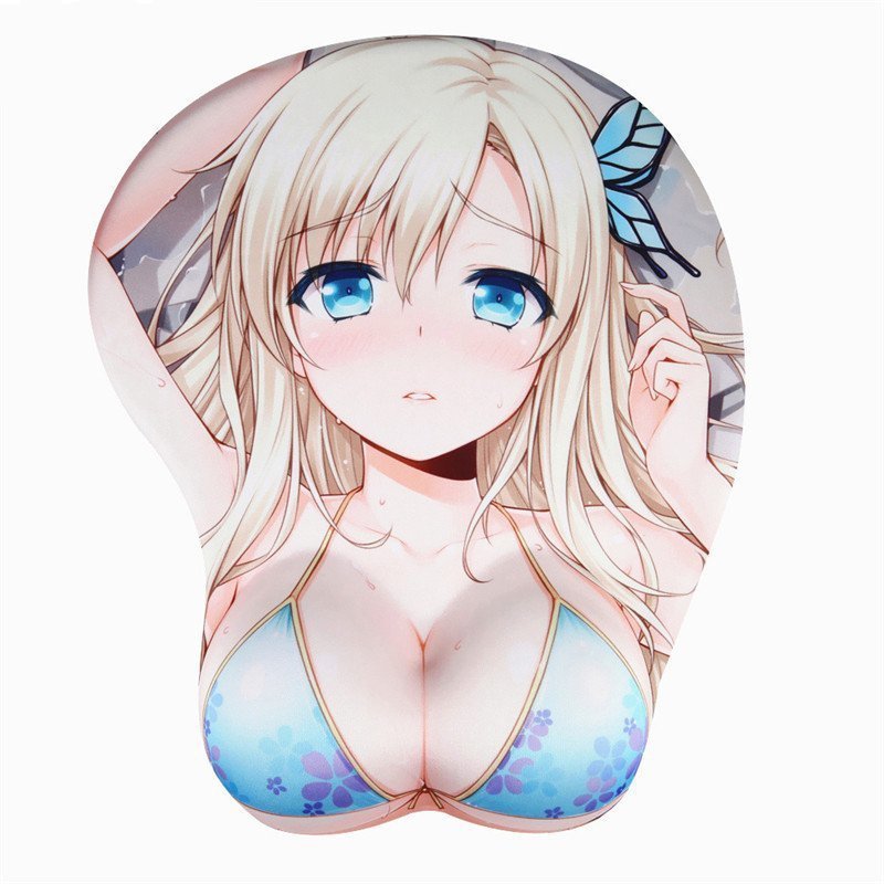 Anime Girls 3D Breast Mouse Pads - Nakama Store
