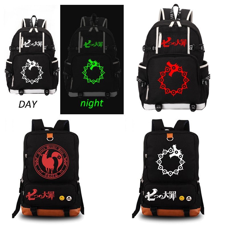 seven deadly sins bookbag