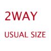 2WAY usual size
