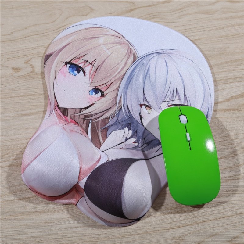 Alter Fate/Grand order Mouse pad Avenger Jeanne d'Arc 3D Breast Mouse Mat Game 