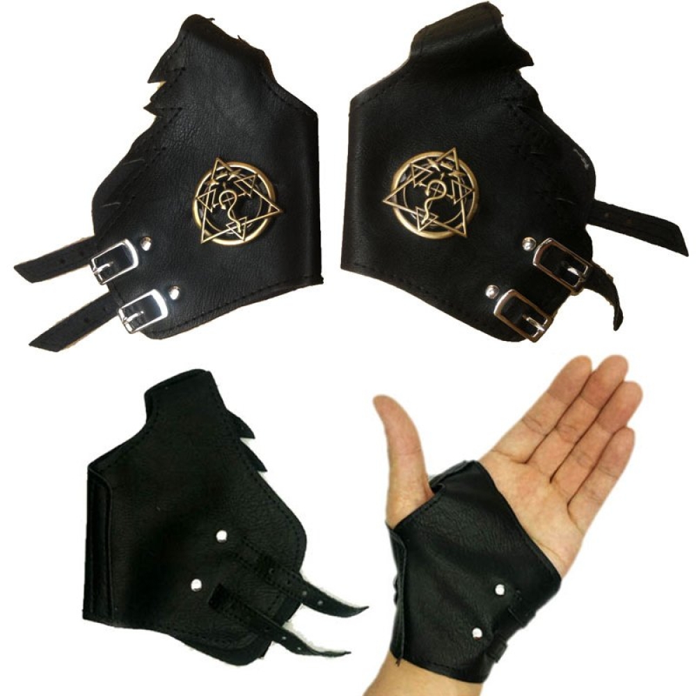 Fullmetal Alchemist Flamel Wrist Gloves Nakama Store