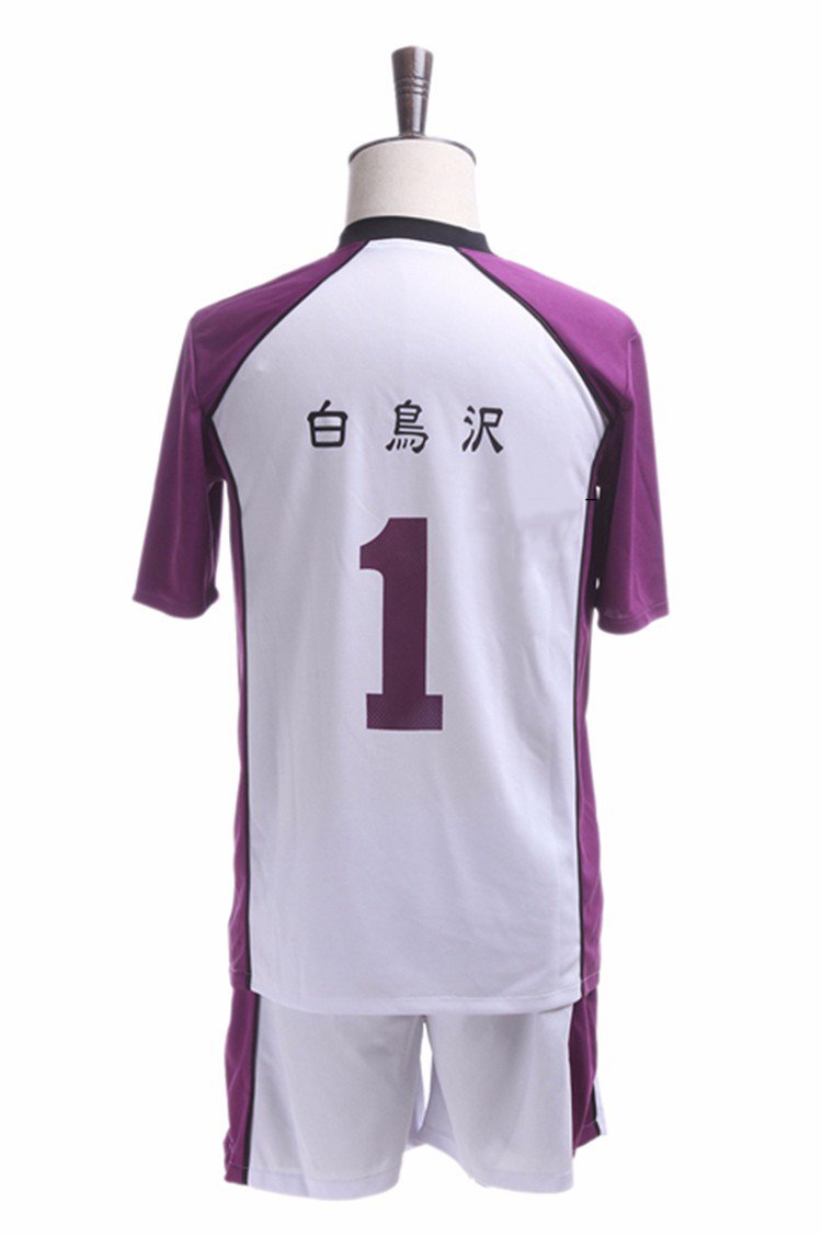 Haikyuu!! Shiratorizawa Gakuen Volleyball Club Uniform