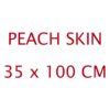 100x35cm Peach Skin